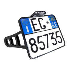 Suport lateral pentru plăcuța de înmatriculare W/TL ALU BLK (I) (FL/FX) HEINZ BIKES HBSKZ-FL-I Suport lateral pentru plăcuța de înmatriculare W/TL ALU BLK (I) (FL/FX) HEINZ BIKES HBSKZ-FL-I
