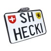 Suport lateral pentru număr de înmatriculare SM FXDR BK CH HEINZ BIKES HBSKZ-FXDR-CH thumb