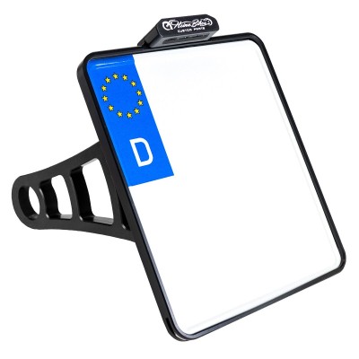 Suport pentru plăcuța de înmatriculare LIC.PLT.SM W/TL BK DE HEINZ BIKES HBSKZ-FL18-DE