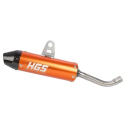 Amortizor SCO MX aluminiu portocaliu / capac final din carbon HGS XT-624-SCO Amortizor SCO MX aluminiu portocaliu / capac final din carbon HGS XT-624-SCO