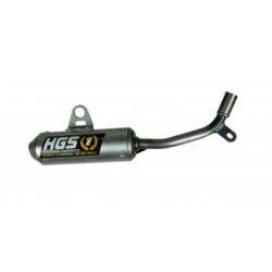 Tobă de eșapament SSG MX aluminiu / capăt de oțel HGS XT-516-SSG Tobă de eșapament SSG MX aluminiu / capăt de oțel HGS XT-516-SSG