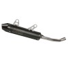 Amortizor SCZ MX aluminiu negru / capac din carbon HGS XT-123-SCZ