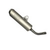 Tobă de eșapament SSG MX aluminiu / capăt din oțel HGS XT-104-SSG