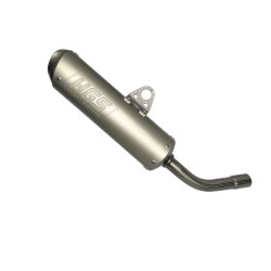Tobă de eșapament rotundă din aluminiu / capăt din oțel HGS XT-219-RSG Tobă de eșapament rotundă din aluminiu / capăt din oțel HGS XT-219-RSG