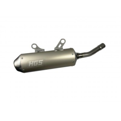 Ssg mx amortizor oval aluminiu / capac de capăt din oțel HGS XT-217-SSG