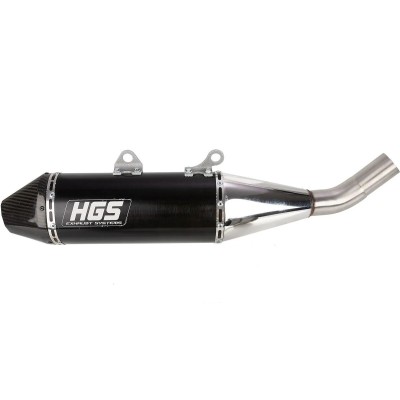 Amortizor negru ss / capac final din carbon HGS XF-919-SCZ