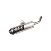 Tobă de eșapament SSG MX aluminiu / capăt de oțel HGS YT-802-SSG Tobă de eșapament SSG MX aluminiu / capăt de oțel HGS YT-802-SSG thumb