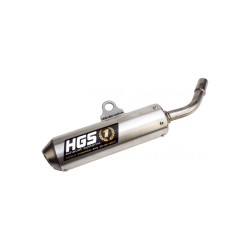 Tobă de eșapament SSG MX aluminiu / capăt de oțel HGS YT-802-SSG Tobă de eșapament SSG MX aluminiu / capăt de oțel HGS YT-802-SSG