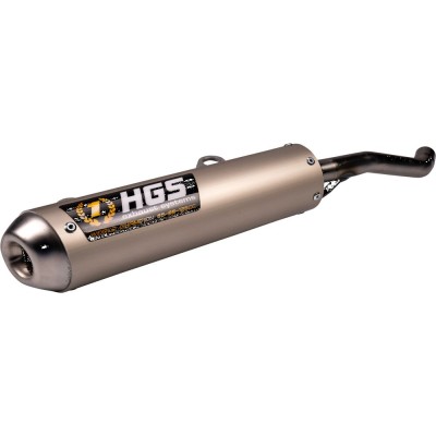 Tobă de eșapament SSG MX aluminiu / capăt de oțel HGS CT-292-SSG