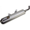 Tobă de eșapament SSG MX aluminiu / capăt de oțel HGS CT-589-SSG thumb