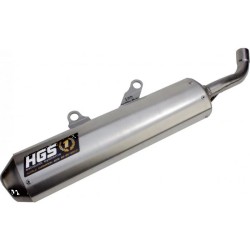 Tobă de eșapament SSG MX aluminiu / capăt de oțel HGS CT-589-SSG Tobă de eșapament SSG MX aluminiu / capăt de oțel HGS CT-589-SSG