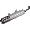 Tobă de eșapament SSG MX aluminiu / capăt din oțel HGS CT-202-SSG
