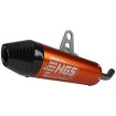 Amortizor RCO MX rotund aluminiu portocaliu / capac de capăt carbon HGS XT-223-RCO Amortizor RCO MX rotund aluminiu portocaliu / capac de capăt carbon HGS XT-223-RCO thumb