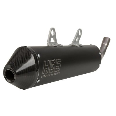 Amortizor SCZ ENDURO aluminiu negru / capac final din carbon HGS XE-224-SCZ
