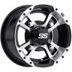 Anvelopă ss alloy S112 sport machined finish 10x5 bolt pattern 4/156 offset 3+2 ITP 1028336404B thumb