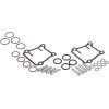 Set garnituri pentru capacul supapelor și tub pentru piston JAMES GASKETS JGI-11293-K
