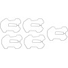 Garnitură pentru corpul inferior al balansierului M8 JAMES GASKETS JGI-25700425