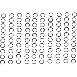 Inel O pentru șurub de drenaj 100/buc JAMES GASKETS JGI-11105-100 Inel O pentru șurub de drenaj 100/buc JAMES GASKETS JGI-11105-100