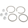 Set garnituri pentru montajul sistemului de evacuare cu garnituri împletite și piulițe flanșă JAMES GASKETS JGI-65324-83-KW2