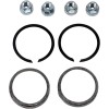 Set garnituri pentru montajul sistemului de evacuare cu garnituri din grafit/împletite și piulițe cu flanșă JAMES GASKETS JGI-65324-83-KWG2