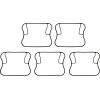Garnitură superioară capac supape JAMES GASKETS JGI-17354-89