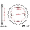 Pinion spate de rezervă JTR1857.38ZBK 38 dinți 520 pas negru C49 oțel cu conținut ridicat de carbon JT JTR1857.38ZBK thumb