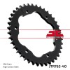 Pinion spate 40T 530 BLK JT JTR763.40ZBK