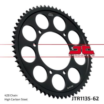 Pinion spate 62T 428 JT JTR1135.62