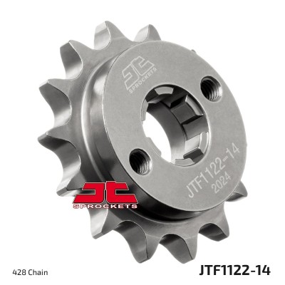 Pinion față 14T 428 JT JTF1122.14