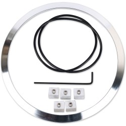 Set de montaj pentru far 100 inel de aluminiu ALTELE 0703401 Set de montaj pentru far 100 inel de aluminiu ALTELE 0703401