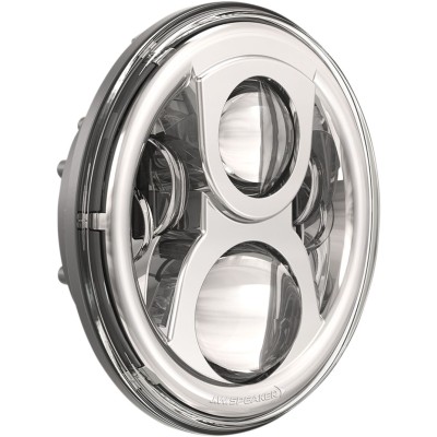 Lumina LED dual burn 8700 EVO 2 18 cm (7'') cu panou interior cromat ALTE 0556971
