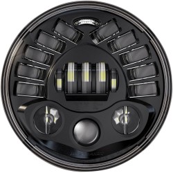 Faruri LED Adaptive 2 8790 18 CM (7'') negre ALTE 0555011 Faruri LED Adaptive 2 8790 18 CM (7'') negre ALTE 0555011
