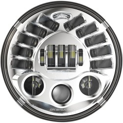 Faruri LED adaptive 2 8790 18 cm (7'') crom ALTE 0555031 Faruri LED adaptive 2 8790 18 cm (7'') crom ALTE 0555031