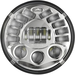 Faruri LED adaptive 2 8791 18 cm (7'') crom ALTE 0555081 Faruri LED adaptive 2 8791 18 cm (7'') crom ALTE 0555081