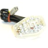 Lumină de poziție E-MARK LED în carenaj cu capac transparent K&S TECHNOLOGIES 27-8520