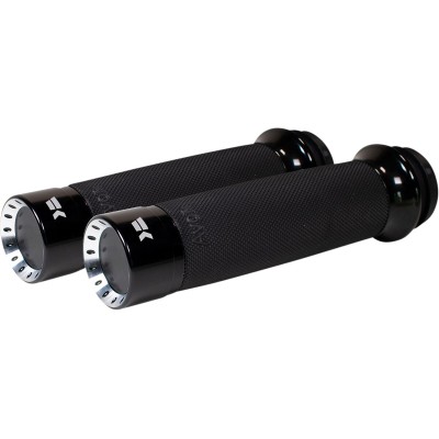 Mânere personalizate negre Turbine pentru TBW KHROME WERKS 500120 Mânere personalizate negre Turbine pentru TBW KHROME WERKS 500120