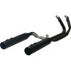 Sistem de evacuare M8 DOM 2-2 RACE TIP BLACK KHROME WERKS 200130