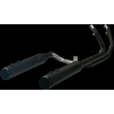 Sistem de evacuare TC DOM 2-2 race tip black KHROME WERKS 200150