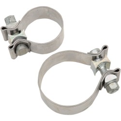 Set de cleme pentru înlocuirea amortizoarelor de zgomot MILWAUKEE EIGHT OEM sau aftermarket KHROME WERKS 203031 Set de cleme pentru înlocuirea amortizoarelor de zgomot MILWAUKEE EIGHT OEM sau aftermarket KHROME WERKS 203031