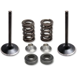 Kit pentru supapă de admisie și arc cu fixator din titan KIBBLEWHITE 80-81100
