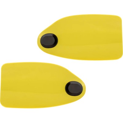 Apărători de mâini Flare - '23-'25 Harley-Davidson - Yellow Ice KLOCK WERKS KWS-01-0126-23
