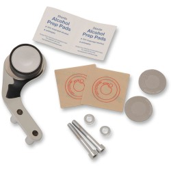 Suport dispozitiv IOMOUNTS stânga HONDA crom KLOCK WERKS KWD-06-0387 Suport dispozitiv IOMOUNTS stânga HONDA crom KLOCK WERKS KWD-06-0387
