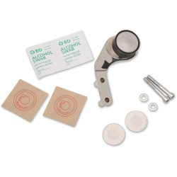 Suport pentru dispozitiv IOMOUNTS stânga INDIAN crom KLOCK WERKS KWD-04-0411 Suport pentru dispozitiv IOMOUNTS stânga INDIAN crom KLOCK WERKS KWD-04-0411