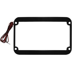 Cadru pentru număr de înmatriculare cu iluminare neagră KLOCK WERKS KWS-01-0088-B Cadru pentru număr de înmatriculare cu iluminare neagră KLOCK WERKS KWS-01-0088-B