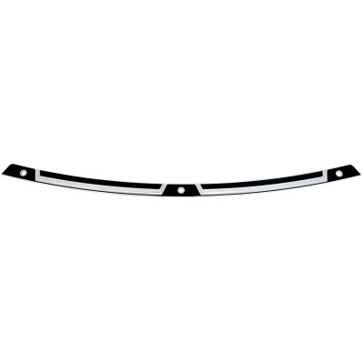 Bandă decorativă pentru parbriz FLW FLH negru contrast KLOCK WERKS KWW-01-0361 Bandă decorativă pentru parbriz FLW FLH negru contrast KLOCK WERKS KWW-01-0361
