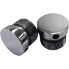 Capace furcă de 39mm cu încastrare - lustruite LA CHOPPERS LA-7504-39