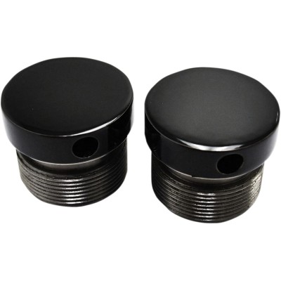 Capace furcă 39MM flush mount - negre LA CHOPPERS LA-7504-39B