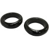 Capac furcă 39mm - negru LA CHOPPERS LA-7503-39B