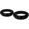 Capac furcă 49MM - negru LA CHOPPERS LA-7503-49B