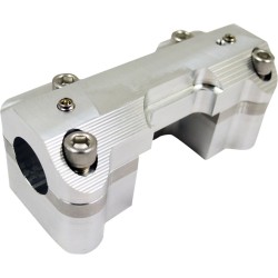 Set de cleme pentru ghidon RAW pentru ghidon de 31,8 mm (1 1/4 Set de cleme pentru ghidon RAW pentru ghidon de 31,8 mm (1 1/4